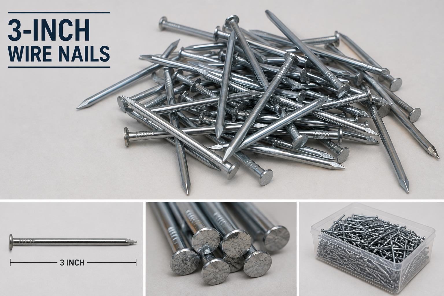 3-inch Wire Nails